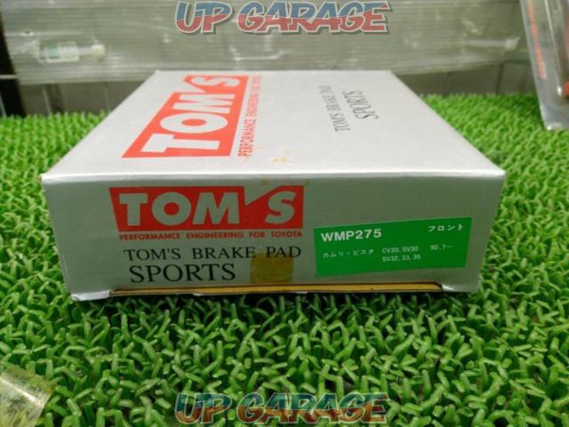 TOM'S (TOMS)
or
acre
Front brake pad
WMP 275-03