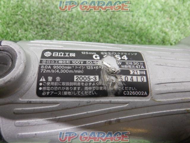 【WG】HITACHI G13S4 125mm電気ディスクグラインダ-04