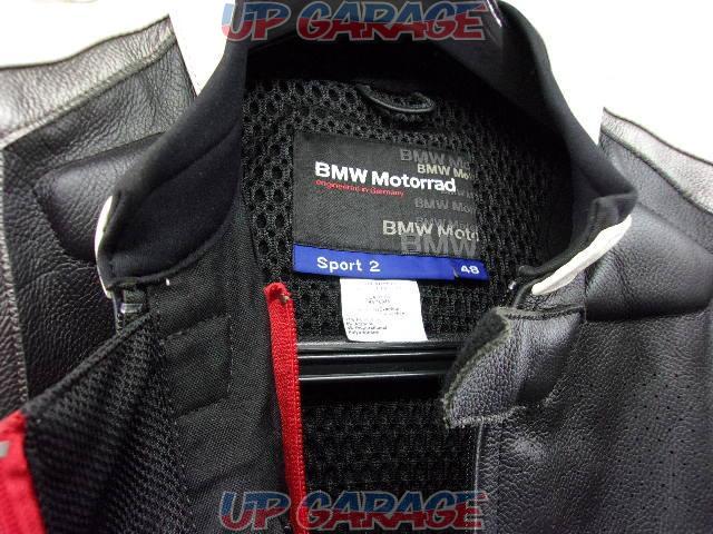 サイズ48(M相当) BMW MOTORRAD SPORT2 レザージャケット/パンツ セパレートレザースーツ ホワイト/ブラック-02