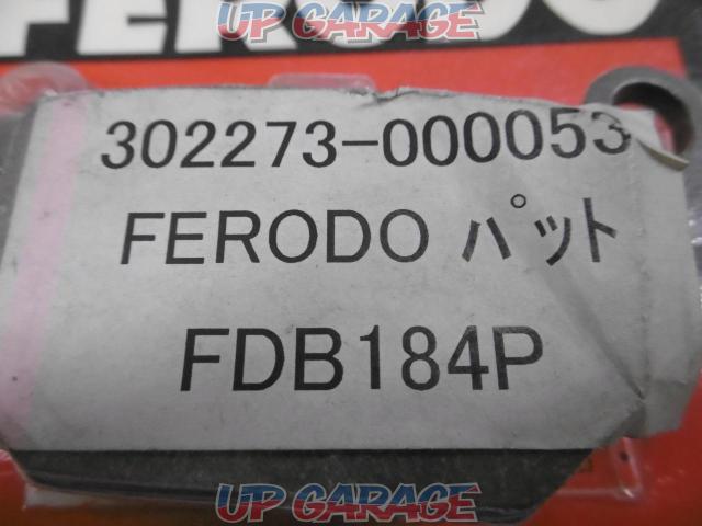 FERODO
FDB184
Front brake pad
Unused-02