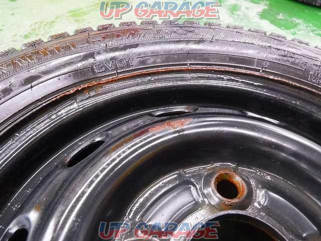 Campaign price reduced! 1 Genuine Subaru (SUBARU)
Sambar genuine steel wheel
+
DUNLOP (Dunlop)
WINTERMAXX
SV01-09