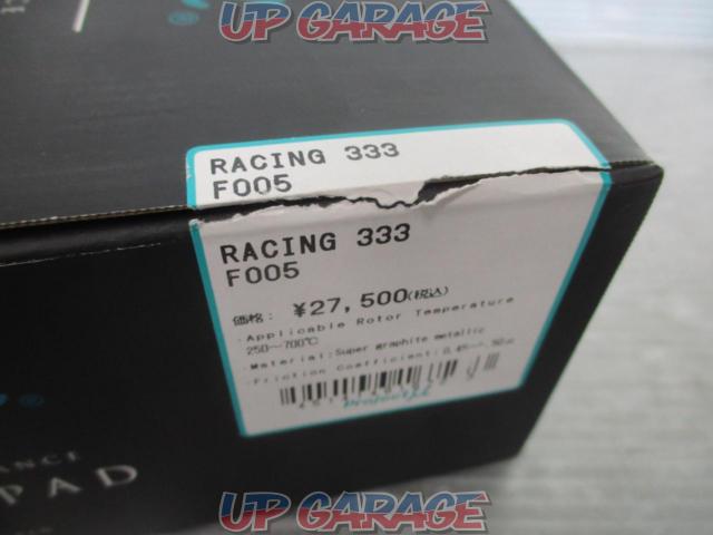 Unused Project μ (Project Mu)
RACING
333/F005
Front brake pad-02