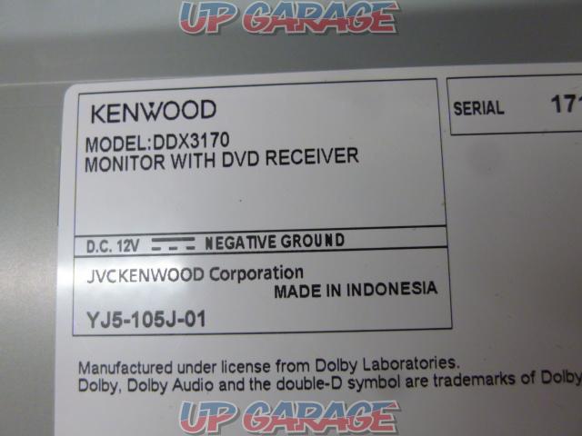 KENWOOD
DDX 3170-04