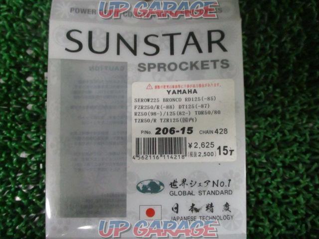 Sunstar
Sprocket
15T
Selo for 225-03