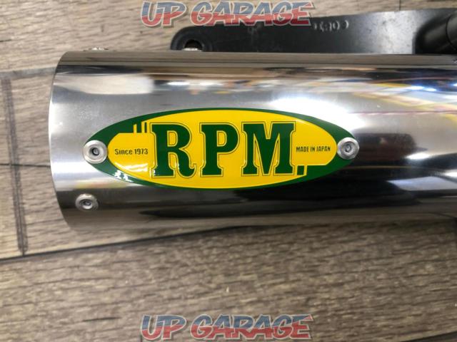 RPM
RPM stainless steel muffler
Signas X-SR (SEA 5 J
Type 4)-02