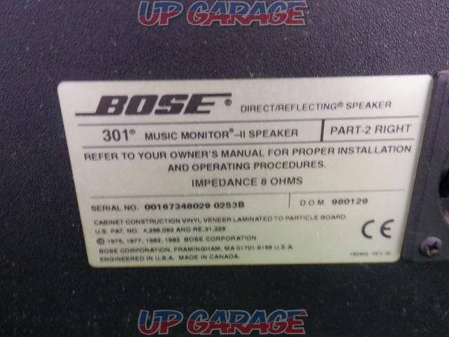 ▼ The price has been reduced ▼
[Right only]
BOSE
301
Music monitor II-07