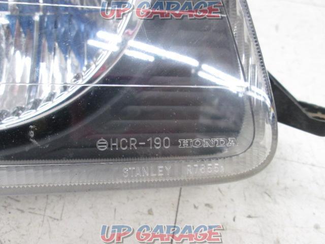 Honda original (HONDA)
Z
PA1
Head lamp
Halogen
Stanley
STANLEY
R7655
R
HCR-190
One side only-02