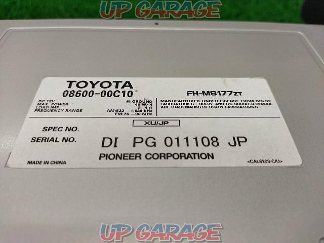 トヨタ(TOYOTA) 純正CD･カセットチューナー CKP-D52 2023.07 値下げしました-03