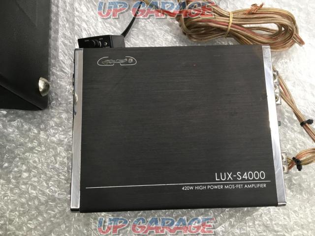  it was price cuts
First come, first served 
GARSON
DAD
LUX-S4000+BOX woofer-02