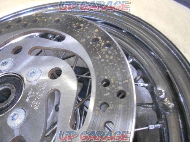 Harley
Davidson genuine
Tire wheel
Set before and after-08