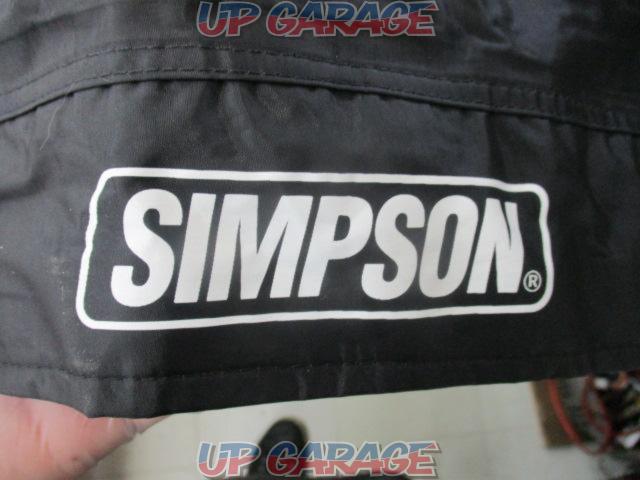 【ライダース】SIMPSON(シンプソン) レインウェア 上下セット-05
