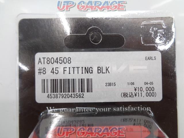 ACTIVE(アクティブ) AT804508 #8 45 FITTING BLK-02
