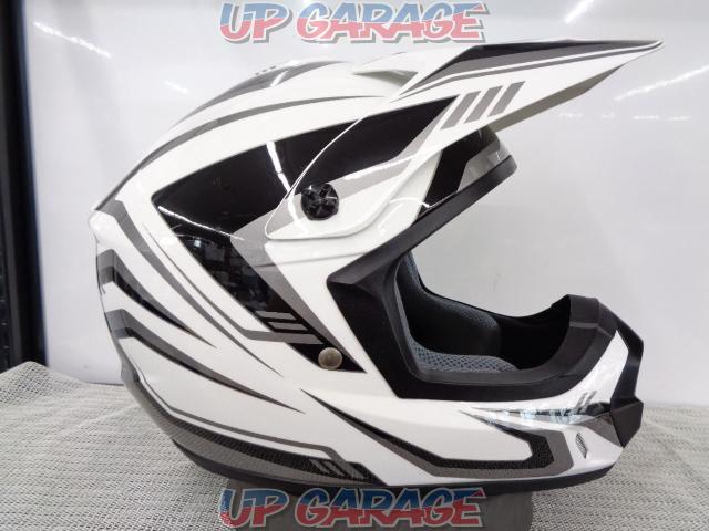 HJC CS-MX2 エッジ オフロードヘルメット サイズ:M(57-58cm) ホワイト/ブラック-02