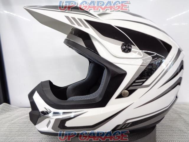 HJC CS-MX2 エッジ オフロードヘルメット サイズ:M(57-58cm) ホワイト/ブラック-04