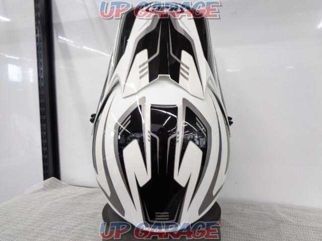 HJC CS-MX2 エッジ オフロードヘルメット サイズ:M(57-58cm) ホワイト/ブラック-06
