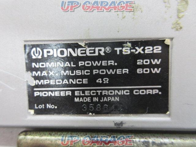 PIONEER
TS-X22-06