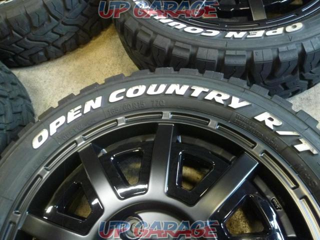 RIVAI OFFROAD Plastic Bomb  + TOYO(トーヨー) OPEN COUNTRY R/T 4本セット ☆ホワイトレター-03