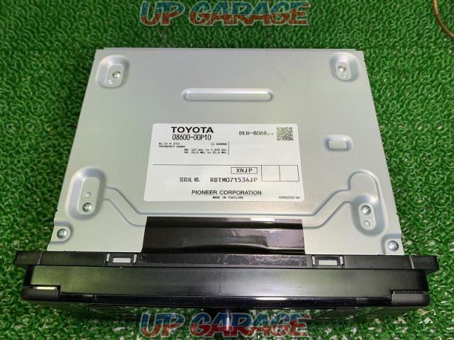 トヨタ純正 CD/USBチューナー DEH-8068ZT 本体のみ-02