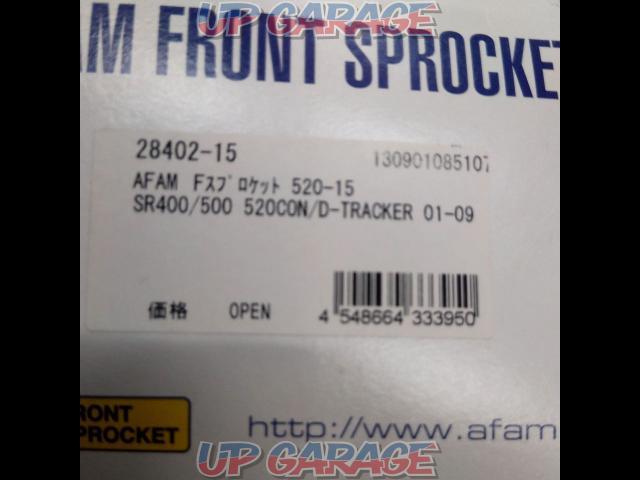 AFAM
Front sprocket
15T
SR400/500/D-Tracker ('01-'09･520 conversion)-03