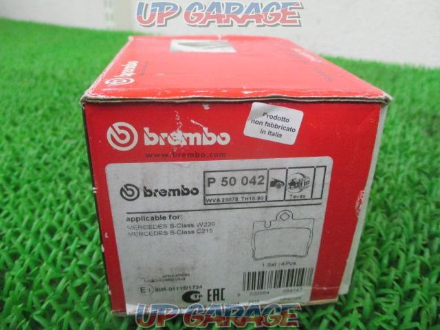 brembo rear brake pad
P50
042-09