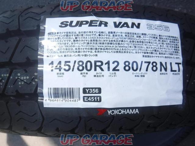 【2本セット】【YOKOHAMA】SUPER VAN 356 80/78 LT-02