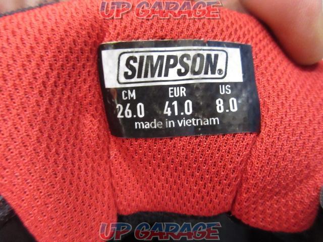 SIMPSON ライディングブーツ SPB-202-06