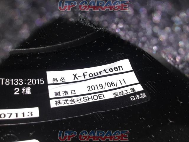 SHOEI
X-Fourteen
DAIJIRO
Full-face helmet
# Unused goods-09