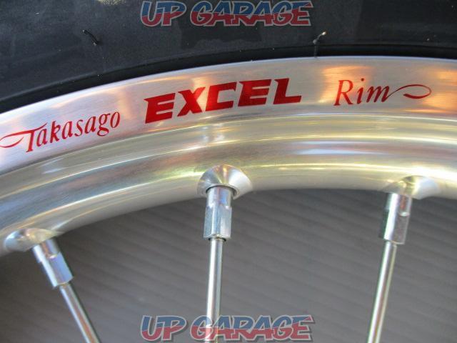 ◆ TAKASAGO
EXCEL
Front and rear wheel and tire set
CRF150 (year unknown)-08