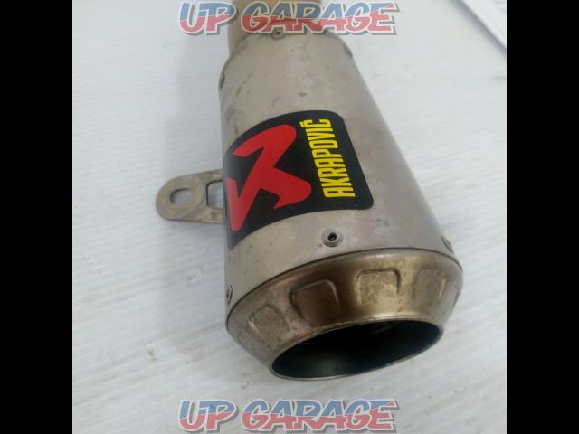 Price reduced!!YZF-R25/MT-25AKRAPOVIC
Government certified slip-on silencer
S-Y2SO11-AHCSSJPA-03