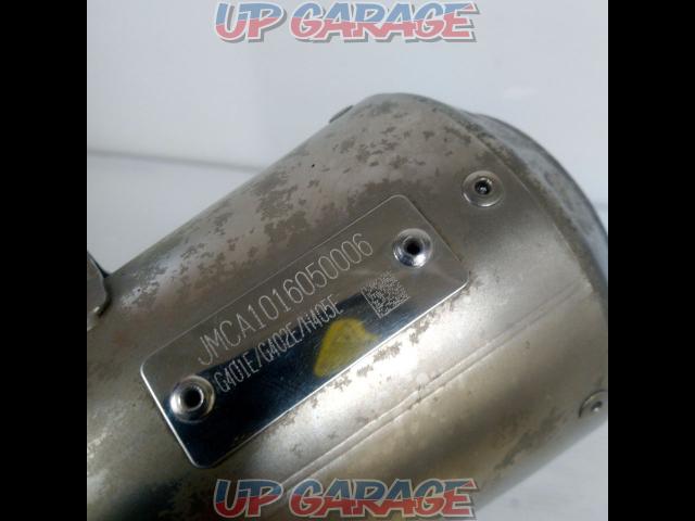 Price reduced!!YZF-R25/MT-25AKRAPOVIC
Government certified slip-on silencer
S-Y2SO11-AHCSSJPA-06