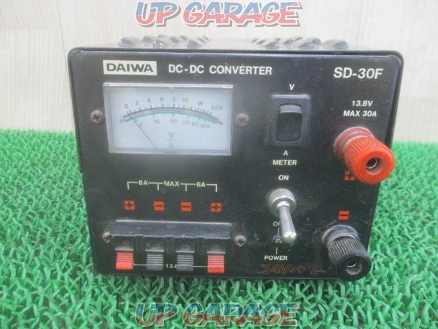 【ワケアリ】DAIWA(ダイワ) SD-30F DCDCコンバーター DC24V→DC12V-02