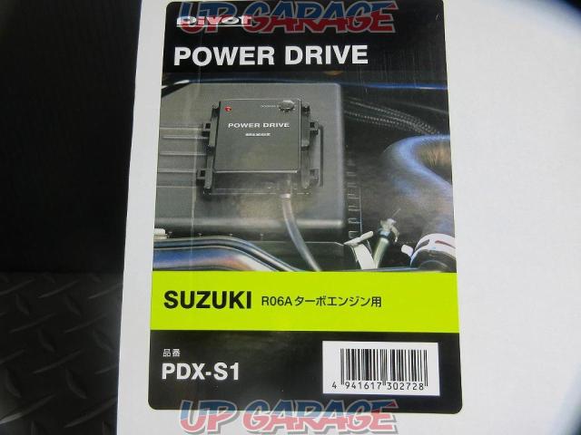 POWER
DRIVE
for
SUZUKI
Suzuki exclusive subcomputer
Product number: PDX-S1 (Jimny
[
JB64W
]
Turbo)-02
