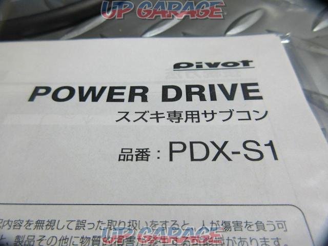 POWER
DRIVE
for
SUZUKI
Suzuki exclusive subcomputer
Product number: PDX-S1 (Jimny
[
JB64W
]
Turbo)-04