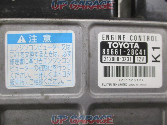 トヨタ純正 ノア/ZRR70(前期 2WD)エンジンコンピューター 89661-28C41-06