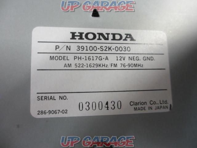  was price cut  Honda genuine
Cassette tuner!-02