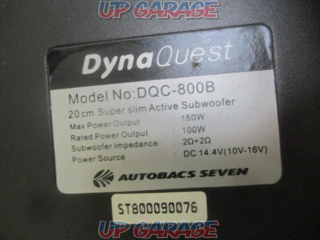  was price cut 
AUTOBACS
DYNAQUEST
DQC-800B
Subwoofer
!-05