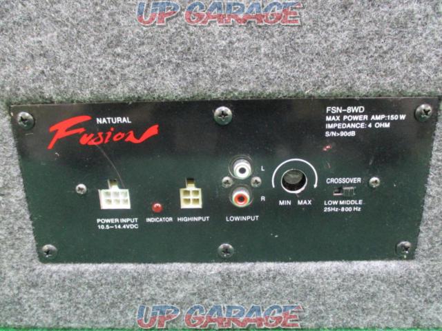 Fusion(フュージョン) アンプ内蔵BOX型ウーファー FSN-8WD-03