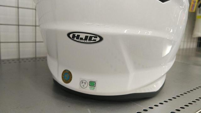 サイズ:L HJC ヘルメット HJH176 i50 ソリッド WHITE-04