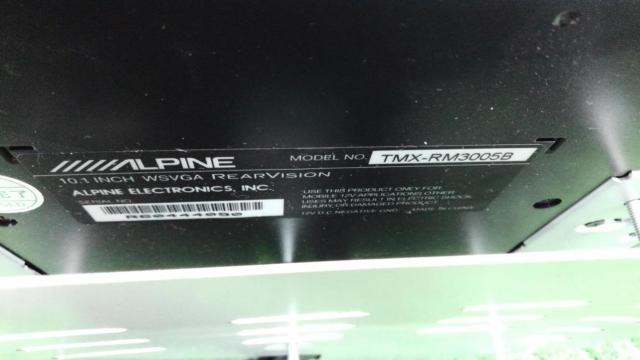 ワケアリ ALPINE(アルパイン) TMX-RM3005B 10.1インチフリップダウンモニター-02