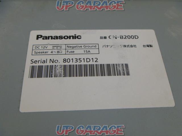 Panasonic CN-B200D CD/SD/MP3/WMA 2015年製 地図データ2016年 ※TV/DVD再生不可-06