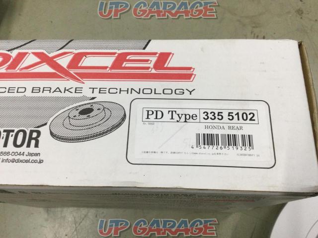 DIXCEL
(3355102)
Brake rotor
PD
TYPE (front)
Right and left
 unused-03