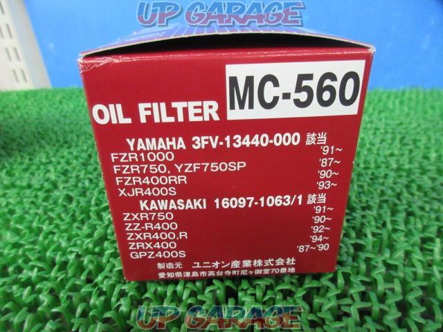 Union industry
MC560
oil filter
FZR1000/ZXR400 etc.-05