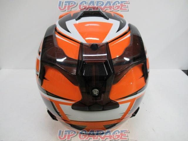 Arai(アライ) V-CROSS オフロードヘルメット ブラック/オレンジ Lサイズ-04