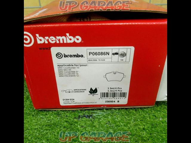BREMBO(ブレンボ )/セラミックパッド 品番:P06086N 他-03