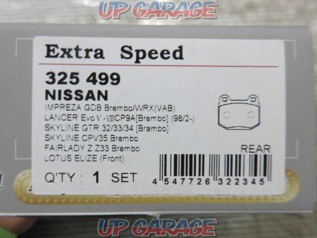 DIXCEL
Extra
Speed
ES
Brake pad
Rear
325
499-05
