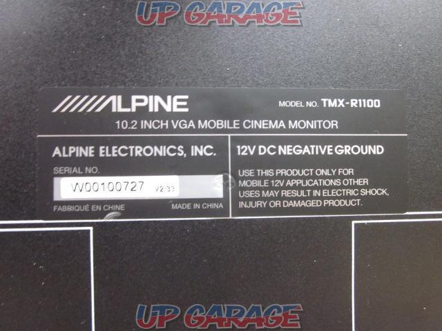 ALPINE TMX-R100 10.2インチフリップダウンモニター-06