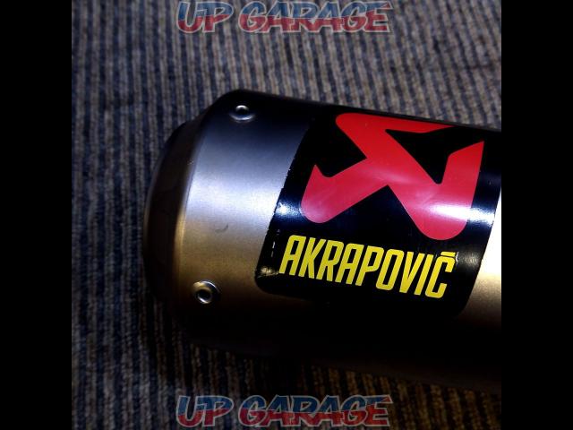 price down
AKRAPOVIC (Akurapo Vittorio h)
GP type silencer
[BMW
S1000R-02