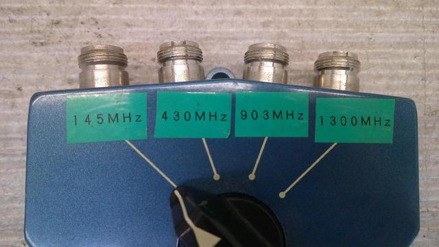 【DAIWA】4回路同軸切替器 CS-401-03