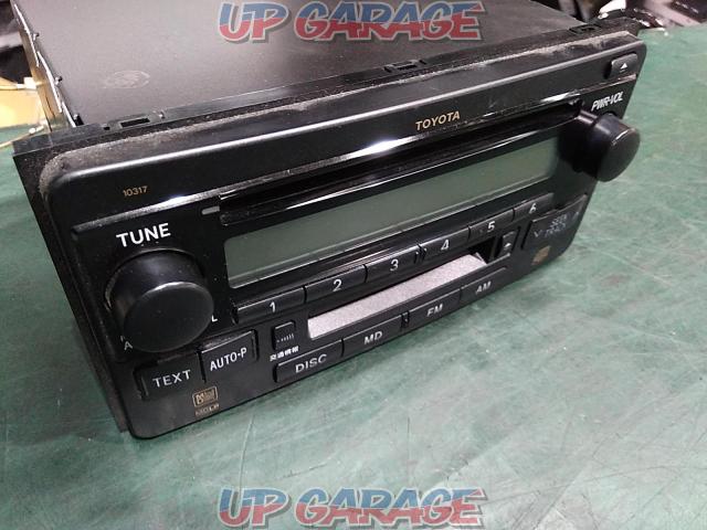 Price reduced Toyota Genuine
86120-52211
CD / MD tuner !!!-03