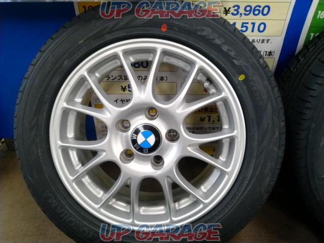 [E46
3 series must-see! BBS
BMW exclusive aluminum wheels
+
YOKOHAMA (Yokohama)
ES34
Comes with new tires at a special price!-02